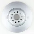 Jeu de 2 disques de frein avant BORG & BECK BBD6268S - Visuel 2