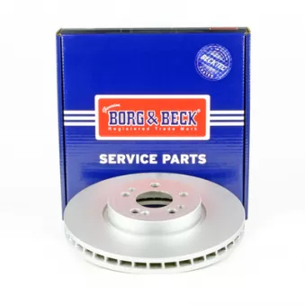 Jeu de 2 disques de frein avant BORG & BECK BBD6270S