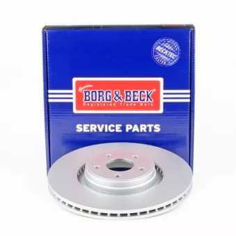Jeu de 2 disques de frein avant BORG & BECK BBD6271S
