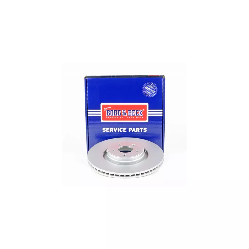 Jeu de 2 disques de frein avant BORG & BECK BBD6271S