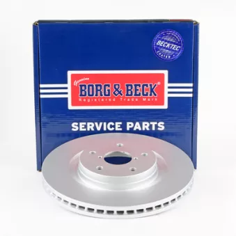 Jeu de 2 disques de frein avant BORG & BECK BBD6279S