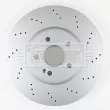 Jeu de 2 disques de frein avant BORG & BECK BBD6280S - Visuel 2