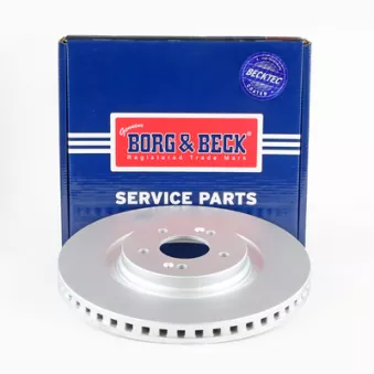 Jeu de 2 disques de frein avant BORG & BECK BBD6282S