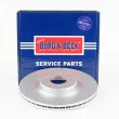 Jeu de 2 disques de frein avant BORG & BECK BBD6283S - Visuel 1