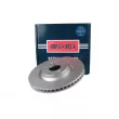 Jeu de 2 disques de frein avant BORG & BECK BBD6285S - Visuel 1