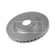 Jeu de 2 disques de frein avant BORG & BECK BBD6288S - Visuel 2