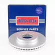 Jeu de 2 disques de frein avant BORG & BECK BBD6289S - Visuel 1