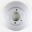 Jeu de 2 disques de frein avant BORG & BECK BBD6289S - Visuel 2