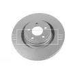 Jeu de 2 disques de frein avant BORG & BECK BBD6290S - Visuel 2