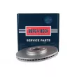 Jeu de 2 disques de frein avant BORG & BECK BBD6293S - Visuel 1