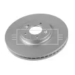 Jeu de 2 disques de frein avant BORG & BECK BBD6293S - Visuel 2