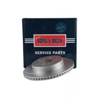 Disque de frein avant gauche BORG & BECK BBD6297S