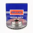 Jeu de 2 disques de frein avant BORG & BECK BBD7023S - Visuel 1