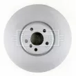 Disque de frein avant gauche BORG & BECK BBD7031S - Visuel 2