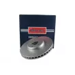 Jeu de 2 disques de frein avant BORG & BECK BBD7036S - Visuel 1