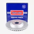 Jeu de 2 disques de frein arrière BORG & BECK BBD7037S - Visuel 1