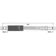 Flexible de frein BORG & BECK BBH6161 - Visuel 1