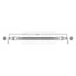 Flexible de frein BORG & BECK BBH6164 - Visuel 2