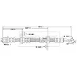 Flexible de frein BORG & BECK BBH6204 - Visuel 2