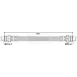 Flexible de frein BORG & BECK BBH6252 - Visuel 2