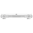 Flexible de frein BORG & BECK BBH6340 - Visuel 2
