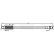 Flexible de frein BORG & BECK BBH6696 - Visuel 2