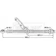Flexible de frein BORG & BECK BBH6784 - Visuel 2