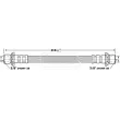 Flexible de frein BORG & BECK BBH6864 - Visuel 2