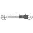 Flexible de frein BORG & BECK BBH6914 - Visuel 2