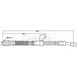 Flexible de frein BORG & BECK BBH7013 - Visuel 2