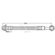 Flexible de frein BORG & BECK BBH7031 - Visuel 2