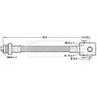Flexible de frein BORG & BECK BBH7167 - Visuel 2