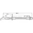 Flexible de frein BORG & BECK BBH7213 - Visuel 2