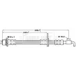 Flexible de frein BORG & BECK BBH7237 - Visuel 2