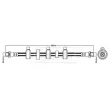 Flexible de frein BORG & BECK BBH7303 - Visuel 2