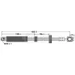 Flexible de frein BORG & BECK BBH7377 - Visuel 2