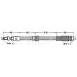 Flexible de frein BORG & BECK BBH7475 - Visuel 2