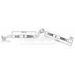 Flexible de frein BORG & BECK BBH7483 - Visuel 2