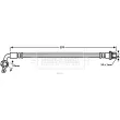 Flexible de frein BORG & BECK BBH7539 - Visuel 1