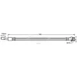 Flexible de frein BORG & BECK BBH7614 - Visuel 2
