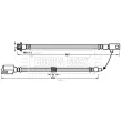Flexible de frein BORG & BECK BBH7649 - Visuel 2