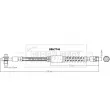 Flexible de frein BORG & BECK BBH7746 - Visuel 2