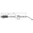 Flexible de frein BORG & BECK BBH7770 - Visuel 2