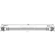 Flexible de frein BORG & BECK BBH7864 - Visuel 2
