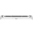 Flexible de frein BORG & BECK BBH7964 - Visuel 2