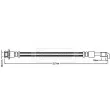 Flexible de frein BORG & BECK BBH8047 - Visuel 2