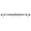 Flexible de frein BORG & BECK BBH8084 - Visuel 2