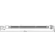 Flexible de frein BORG & BECK BBH8222 - Visuel 2