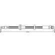 Flexible de frein BORG & BECK BBH8342 - Visuel 2