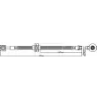Flexible de frein BORG & BECK BBH8368 - Visuel 2